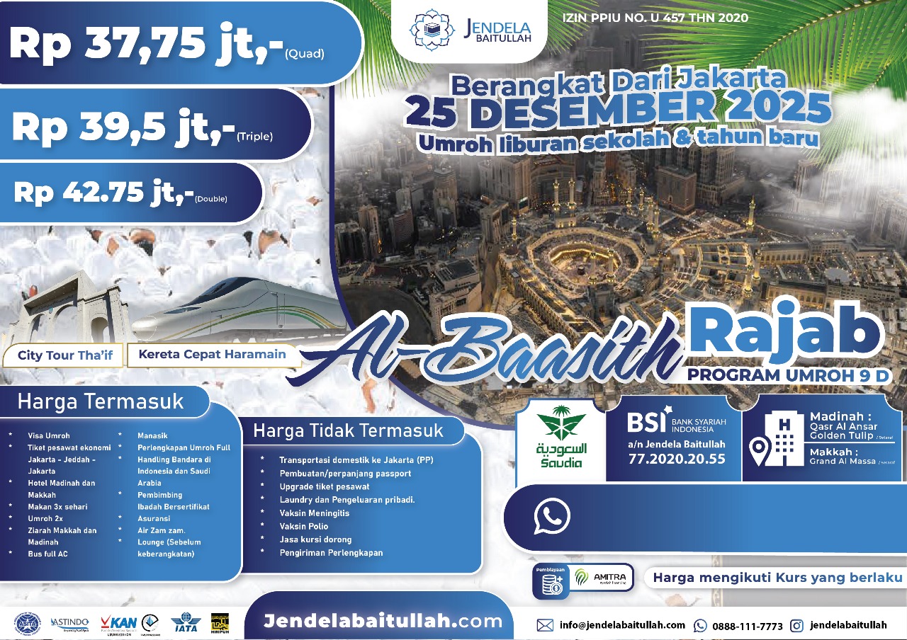 Paket Umroh Desember